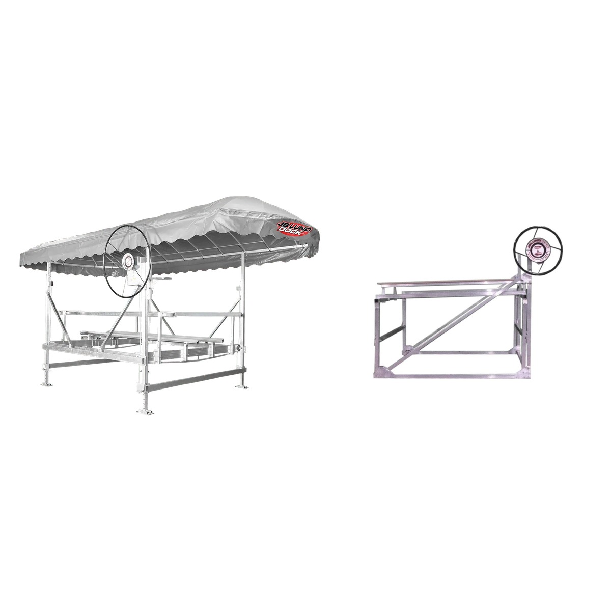 JB Lund boat lift and PWC lift